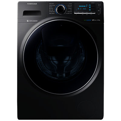 Samsung AddWash WW90K7615OX/EU Washing Machine, 9kg Load, A+++ Energy Rating, 1600rpm Spin, Inox